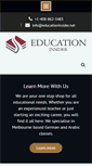 Mobile Screenshot of educationinsider.net